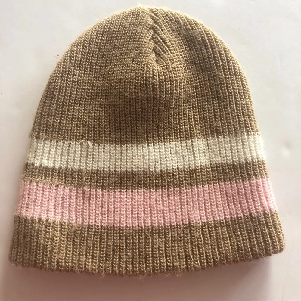 Striped beanie